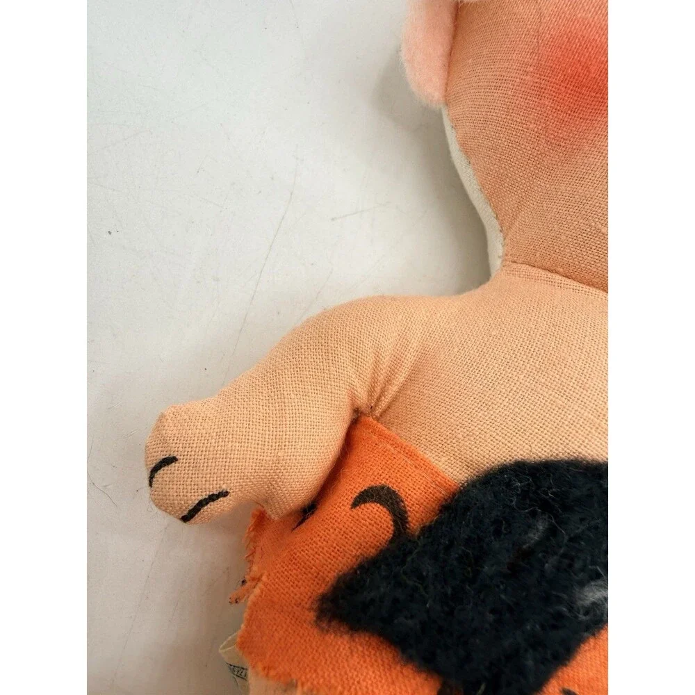 1972 KNICKERBOCKER Toy HANNA BARBERA BAMM BAMM Flintstones STUFFED DOLL 6.5”